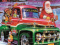 Jogo Santa Trucks Jigsaw