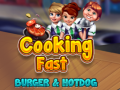 Jogo Cooking Fast: Burger & Hotdog