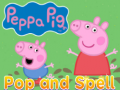 Jogo Peppa pig pop and spell