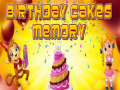 Jogo Birthday Cakes Memory