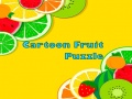 Jogo Cartoon Fruit Puzzle