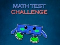 Jogo Math Test Challenge