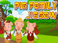 Jogo Pig Family Jigsaw