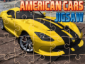 Jogo American Cars Jigsaw