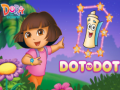 Jogo Dora The explorer Dot to Dot