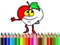 Jogo Back To School: Fruits Coloring