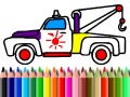 Jogo Back To School: Trucks Coloring