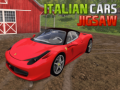 Jogo Italian Cars Jigsaw 