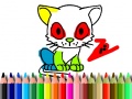 Jogo Back To School: Cat Coloring