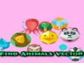 Jogo Find Animals Vector