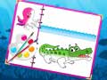 Jogo Sea Creatures Coloring Book