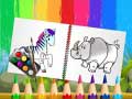 Jogo Funny Animals Coloring Book