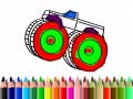 Jogo Back To School: Monster Truck Coloring