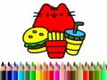 Jogo Back To School: Cute Cats Coloring