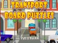 Jogo Transport Board Puzzles