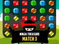 Jogo Ninja Treasure Match 3