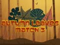 Jogo Autumn Leaves Match 3