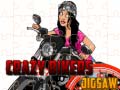 Jogo Crazy Bikers Jigsaw