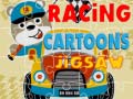 Jogo Racing Cartoons Jigsaw