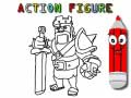 Jogo Back To School: Action Figure Coloring