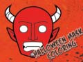 Jogo Halloween Mask Coloring Book