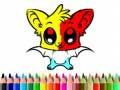 Jogo Cute Bat Coloring Book