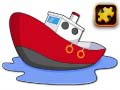 Jogo Cartoon Ship Puzzle