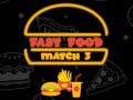 Jogo Fast Food Match 3