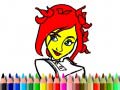 Jogo Back To School: Cute Girl Coloring