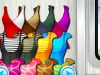 Jogo Dress up girl on the train