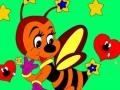Jogo Kid`s coloring: Little bee