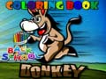 Jogo Back To School Coloring Book Donkey