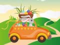 Jogo Bunnies Driving Cars Match 3