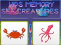 Jogo Kids Memory Sea Creatures