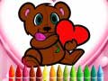 Jogo Animals Valentine Coloring