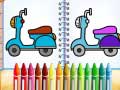 Jogo Cute Bike Coloring Book