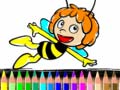 Jogo Back To School Maja the Bee Coloring Book