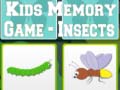 Jogo Kids Memory game - Insects