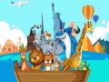 Jogo Crazy Friends Travel The World Puzzle