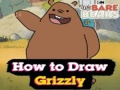 Jogo We Bare Bears How to Draw Grizzly