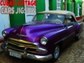 Jogo Cuban Vintage Cars Jigsaw