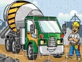 Jogo Construction Trucks Jigsaw