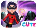 Jogo Superhero Violet Fashion Shoot