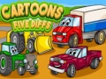 Jogo Cartoons Five Diffs