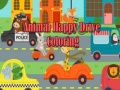 Jogo Animal Happy Drive Coloring