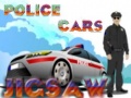 Jogo Police cars jigsaw