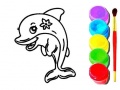 Jogo Dolphin Coloring Book