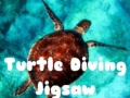 Jogo Turtle Diving Jigsaw