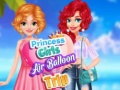 Jogo Princess Girls Air Balloon Trip