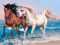 Jogo Animals Jigsaw Puzzle Horses